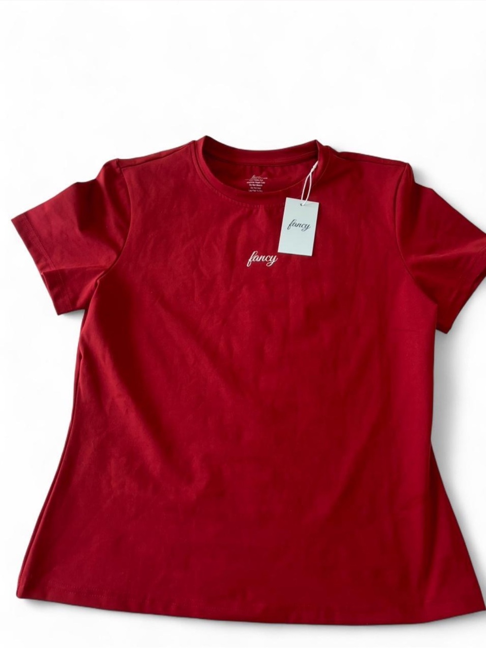 Fancy Red Crewneck Tee